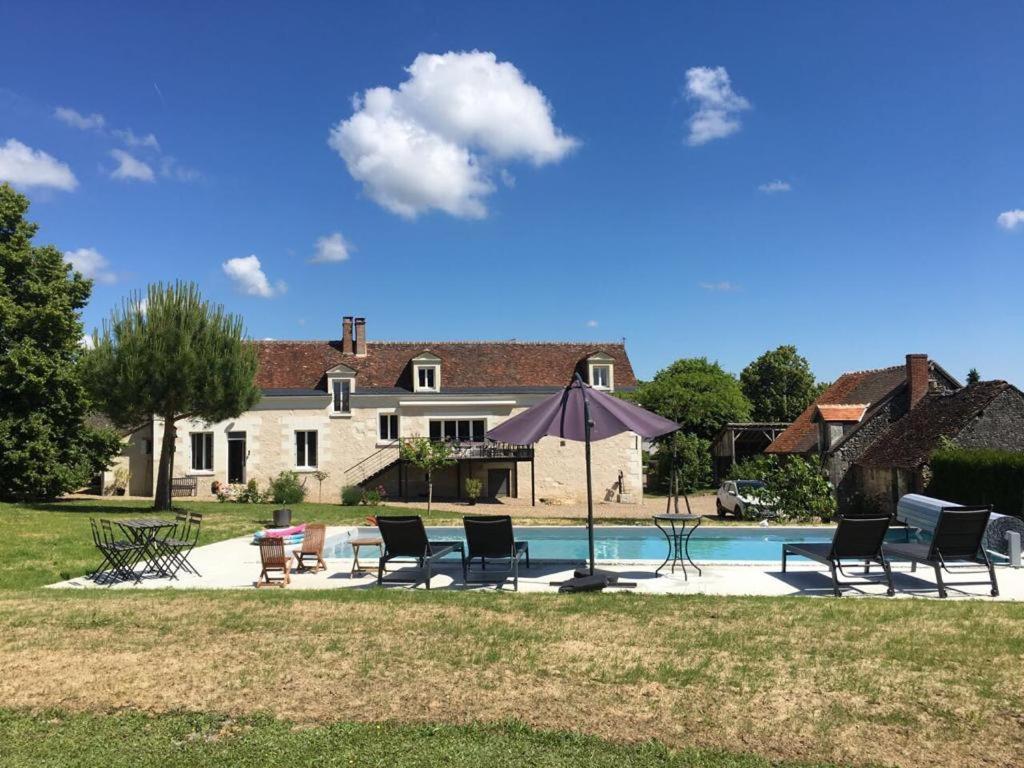 Le Pressoir De La Metairie Villa Francueil Exterior foto